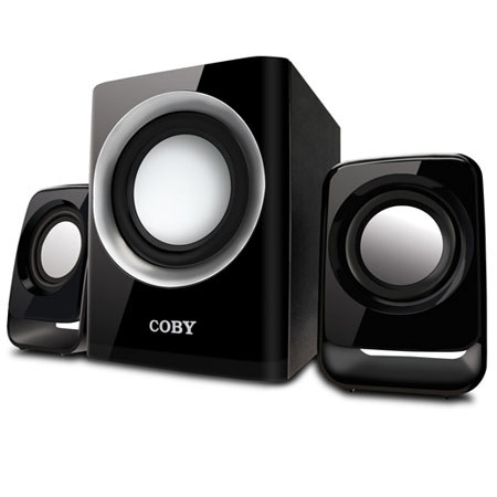 Coby CSMP67 50 Watt High Performance MP3 Speaker System