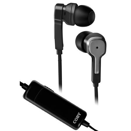 Coby CVE197 Noise Canceling Sound Isolation Earphones