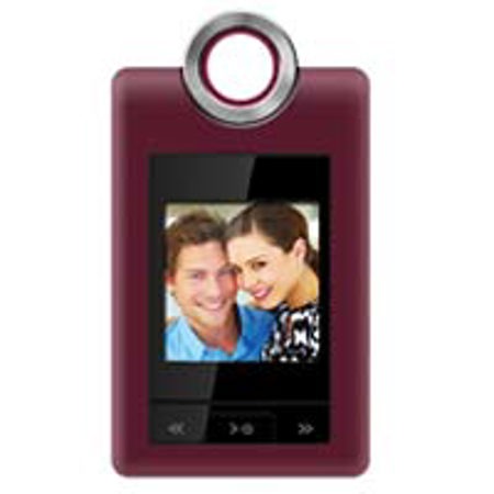 Coby DP152RED Clip Hanger 1.44in KeyChain for 60 Photos
