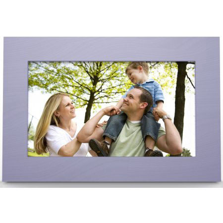 Coby DP700 7" Widescreen Digital Photo Frame - Purple