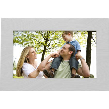 Coby DP700 7" Widescreen Digital Photo Frame - White