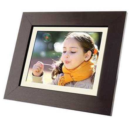 Coby DP843WD 8" Digital Photo Frame with Multimedia Playback