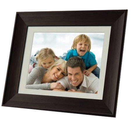 Coby DP-862 8 inch Digital Photo Frame with MP3 Player