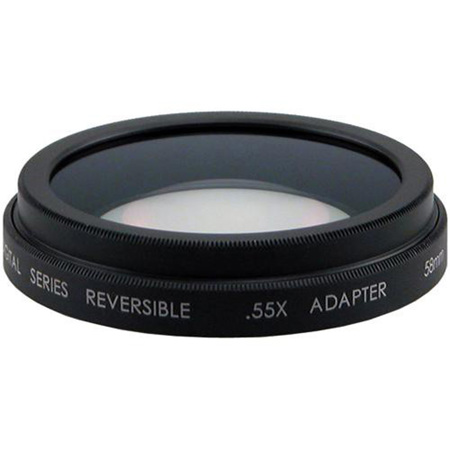 Century Optics .55x Wide Angle Adapter, 58mm Thread for Canon GL-1/GL-2 & Sony TRV900 / PD-100 & Panasonic AGE-Z1U & Other Cameras
