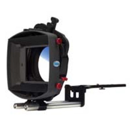 Century Optics DV Matte Box 4" x 4," 2-Stage, with 12mm Rod System for Canon XL's & GL's, Sony PD170, 150, 100A & VX Series, & JVC HD10U.