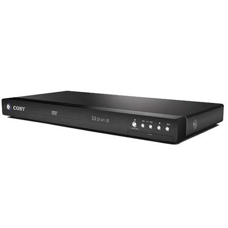 Coby Super Slim Home DVD Player with 5.1 Channel Upconversion and HDMI Output & DivX Playback