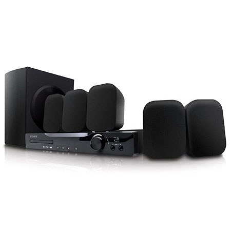Coby DVD978 5.1 Channel DVD Player/Receiver Home Theater Speaker System