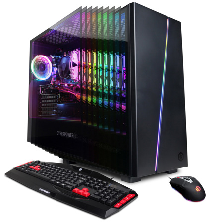 CyberPowerPC Gamer Master Gaming, R5 3600, 16GB, 240GB SSD+2TB HDD,GTX 1650,W10H