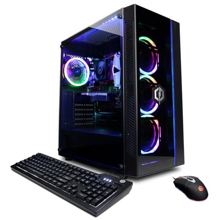 CyberPowerPC Gamer Master Gaming, R3 3100, 8GB, 240GB SSD + 1TB HDD,GT 1030,W10H