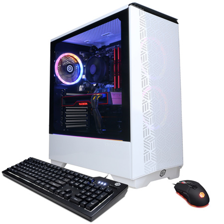 CyberPowerPC Gamer Master Gaming, R5 5600X, 8GB, 500GB SSD, Radeon RX 6800, W10H