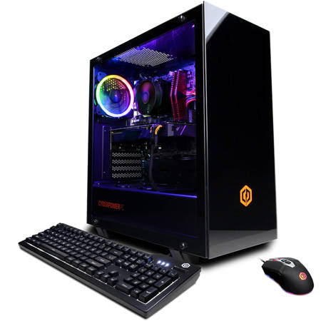 CyberPowerPC Gamer Master, Ryzen 5 3600, 16GB, 500GB SSD+1TB HDD, RTX2060, W10H