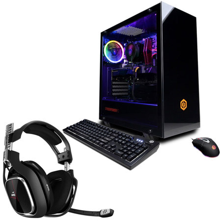 CyberPowerPC Gamer Master, Ryzen 5 3600, 16GB, 500GB W10H W/Astro Wired Headset