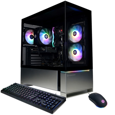 CyberPowerPC Gamer Master Gaming Desktop Computer, AMD Ryzen 7 8700F 4.1GHz, 16GB RAM, 2TB SSD, NVIDIA GeForce RTX 5060 Ti 8GB, Windows 11 Home, Black