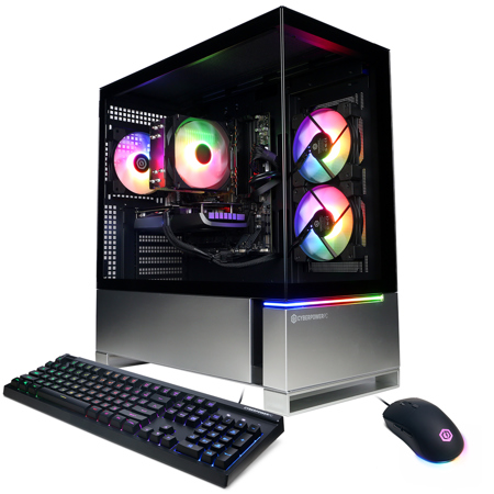 CyberPowerPC Gamer Master Gaming Desktop, R7 8700F,16GB,2TB SSD,RTX 4060 Ti,W11H