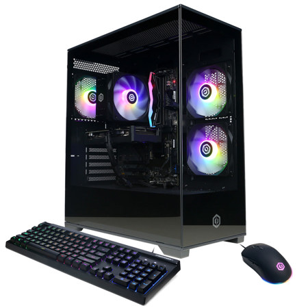 CyberPowerPC Gamer Master Gaming Desktop Computer, AMD Ryzen 5 8400F 4.2GHz, 16GB RAM, 1TB SSD, NVIDIA GeForce RTX 5060 Ti 8GB, Windows 11 Home, Black