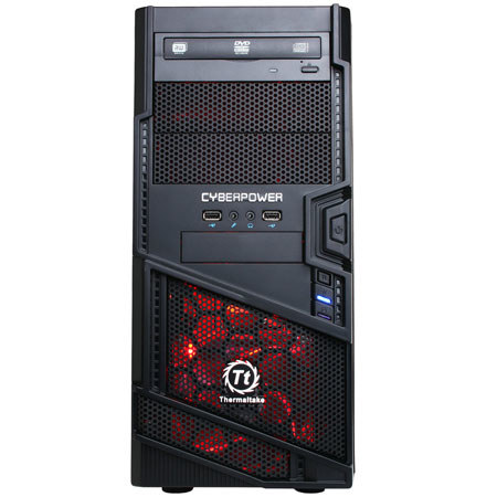 CyberpowerPC Gamer Ultra GUA280 PC Computer, 3.60GHz AMD FX-8150 CPU, 16GB DDR3,NVIDIA GTX550Ti, 1TB HDD, 24X DVD+-RW, Win 7 Home 64-bit