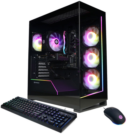 CyberPowerPC Gamer Xtreme Gaming Desktop Computer, Intel Core Ultra 5 225F 3.3GHz, 16GB RAM, 2TB SSD, NVIDIA GeForce RTX 5060 Ti 8GB, Windows 11 Home, Black
