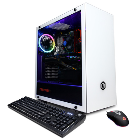 CyberPowerPC Gamer Xtreme Gaming, i3-12100F, 8GB, 500GB SSD, RX 6500 XT, W11H