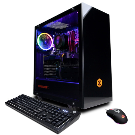 CyberPowerPC Gamer Xtreme Gaming Desktop, i3-12100F, 8GB,500GB SSD,RTX 3050,W11H