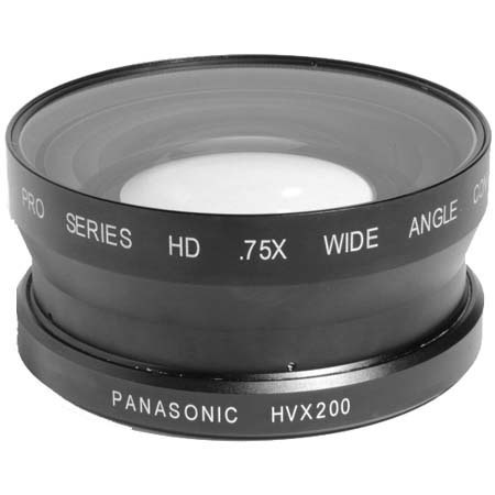 Century Optics .75x Wide Angle Adapter Lens with Bayonet Mount for the PanasonicHVX-200 Camera