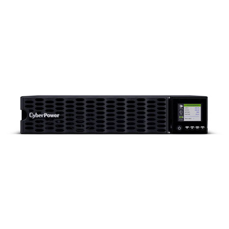 CyberPower OL1K5RTHD 1500VA/1350W Smart App Online Sine Wave LCD Rack/Tower Convertible UPS System, Black