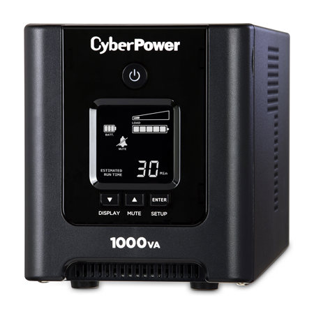 CyberPower OR1000PFCLCD 1000VA/700W PFC Sinewave Mini-Tower UPS, 8x NEMA 5-15R