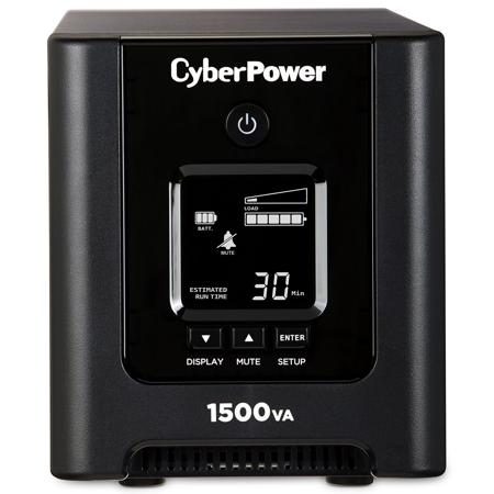 CyberPower OR1500PFCLCD 1500VA/1050W PFC Sinewave Mini-Tower UPS, 8x NEMA 5-15R
