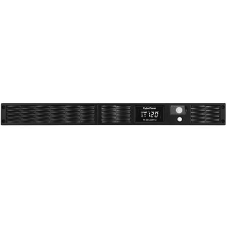CyberPower PR500LCDRT1U 500VA/400W Smart App Sinewave Rack/Tower UPS, 1U