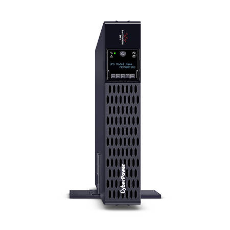 CyberPower PR750RT2UC 750VA/750W Smart App Sinewave Rack/Tower UPS, Black
