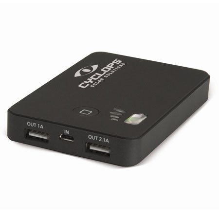 Cyclops Solar Solutions 5000mAh EnerPak Dual USB Power Charger