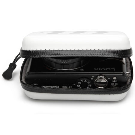 Cygnett ProTech Small Camera Case, White Glossy