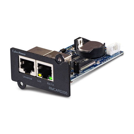CyberPower RMCARD205TAA UPS Network Management Card, TAA Compliant, Black