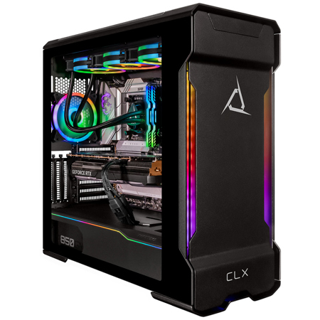 CLX Ra VR Gaming Desktop, i7-13700KF, 32GB,1TB SSD + 4TB HDD,RTX 4080,W11H,Black