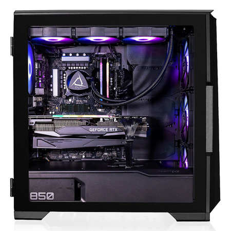 CLX SET VR Gaming Desktop, i9-13900KF,32GB,1TB SSD+4TB HDD,RTX 3080Ti,W11H,Black