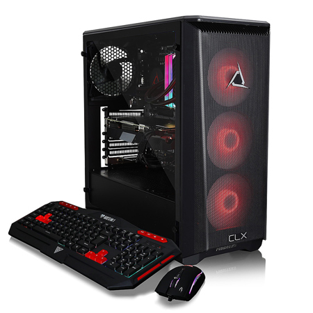 CLX Set VR Gaming Desktop, R9 5950X, 32GB RAM, 960GB SSD+4TB HDD, RTX 3080, W10H