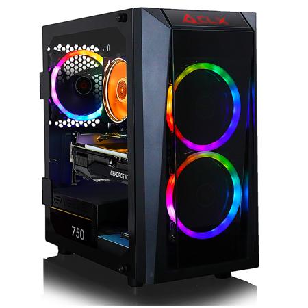CLX Set VR Gaming Desktop, R7 5800X, 16GB, 240GB SSD+2TB HDD, RTX 3060 Ti, W10H
