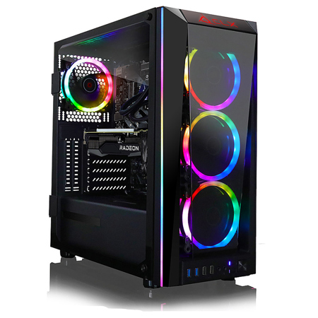CLX Set VR Gaming Desktop, i9-10850K, 32GB, 480GB SSD+3TB HDD, RX 6800 XT, W10H