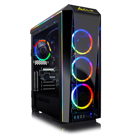 CLX Set VR Gaming Desktop, R7 5800X, 64GB RAM, 1TB SSD+6TB HDD, RX 6900 XT, W10H