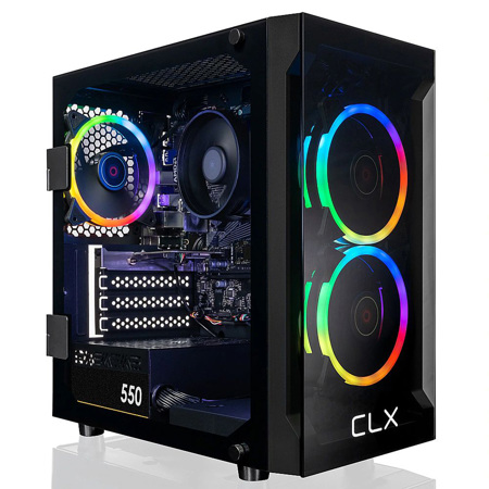 CLX SET Gaming Desktop R7 5700G 16GB RAM 1TB SSD Radeon Vega 8