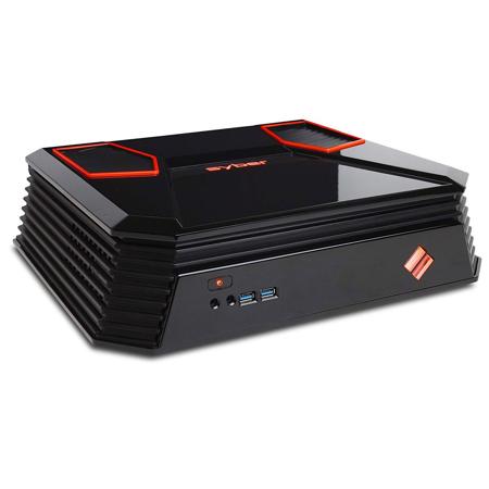 CyberPowerPC Syber C SCCB100 Mini ITX Desktop Case, Black