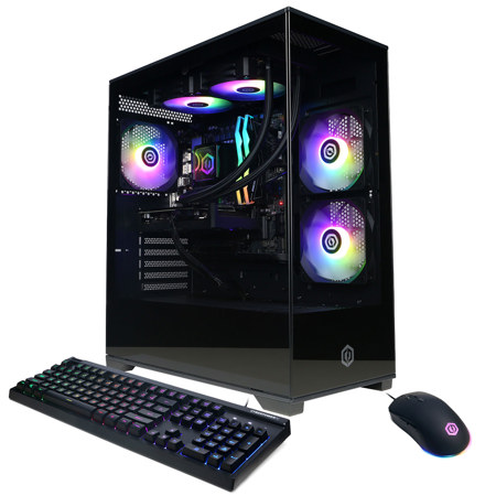 CyberPowerPC Gamer Supreme Liquid Cooled Gaming Desktop Computer, Intel Core i9-14900F 2.0GHz, 32GB RAM, 2TB SSD, NVIDIA GeForce RTX 5060 Ti 16GB, Windows 11 Home, Black