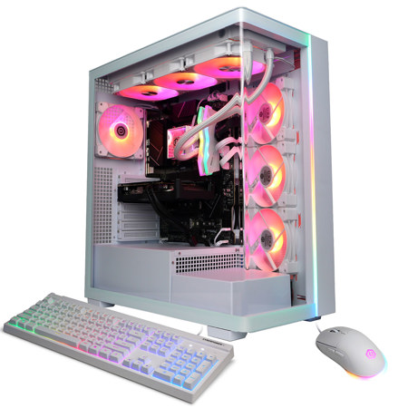CyberPowerPC Gamer Supreme Liquid Cooled Gaming Desktop Computer, Intel Core i9-14900KF 3.2GHz, 32GB RAM, 2TB SSD, NVIDIA GeForce RTX 5060 Ti 16GB, Windows 11 Home, White