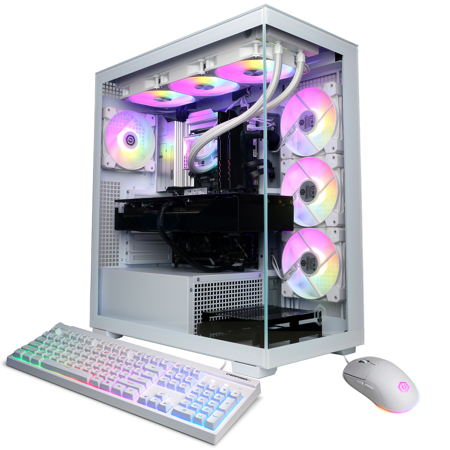 CyberPowerPC Gamer Supreme Liquid Cooled Gaming Desktop Computer, Intel Core Ultra 9 285K 3.7GHz, 32GB RAM, 2TB SSD, NVIDIA GeForce RTX 5080 16GB, Windows 11 Home, White
