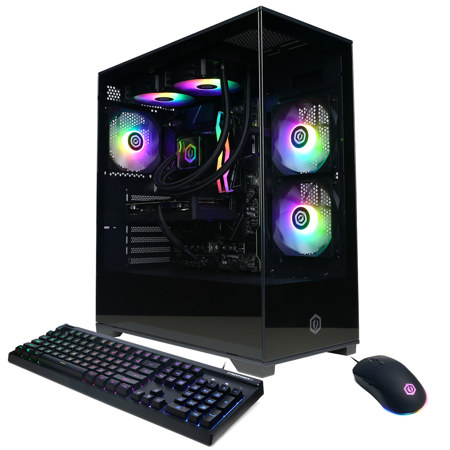CyberPowerPC Gamer Supreme Liquid Cooled Gaming Desktop Computer, Intel Core i7-14700KF 3.4GHz, 32GB RAM, 2TB SSD, NVIDIA GeForce RTX 5060 Ti 16GB, Windows 11 Home, Black
