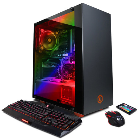 Desktop Computer Pc Gaming I7 7700k CyberPowerPC Gamer Supreme, I7