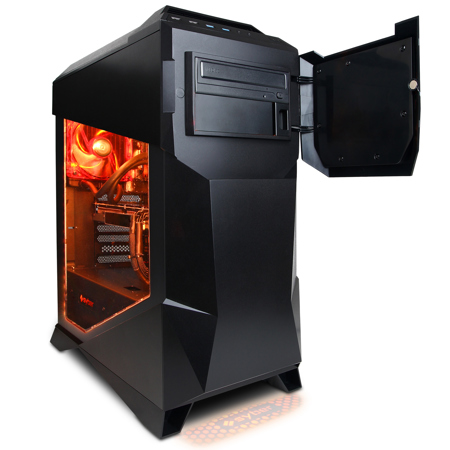 CyberPowerPC Syber M Desktop, i5-7400, 8GB RAM, 1TB HDD, AMD RX 580 8GB, W10H