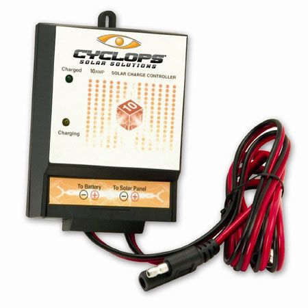 Cyclops Solar Solutions 10 Amp Battery Charger Controller