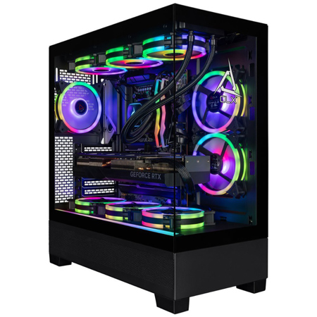 CLX SET Liquid Cooled Gaming Desktop, R9 9950X, 64GB RAM, 2TB SSD, RTX 4090,W11H