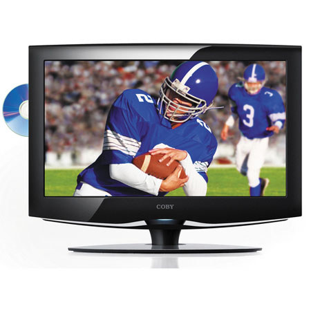 Coby 23" 1080p Class HD LCD TV with DVD Player, Black