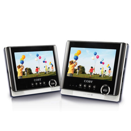 Coby TFDVD7752 7in TFT Portable Tablet Style DVD Player
